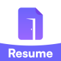 icon Resume Builder, CV Maker App (Criador de currículos, aplicativo de criação de CV)