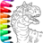 icon Dinosaur Coloring Book(Dinosaur Coloring Book Glitter) 10