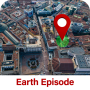 icon Earth Map Satellite: View Live (Mapa da Terra ao vivo Satélite: Visualize)