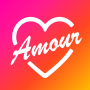 icon Amour(Amour: Bate-papo ao vivo Faça amigos)