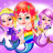 icon Triplet Princess Mermaid Braid Hairs Salon(Triplet Princess Mermaid Salon) 1.2