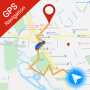 icon GPS Live Navigation(Navegação GPS: Direções do mapa)