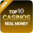 icon Top 10 casinos review(TOP 10 casinos online - DINHEIRO REAL MOBILE CASINOS
) 1.0