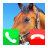icon Fake Call With Horse Care Game(chamada falsa cuidados com cavalos) 7.0