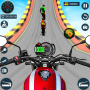 icon Stunt Bike 3D Race(Bike Stunt Racing Bike Game)