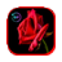 icon Valentines day Flowers Gif (Dia dos namorados Flores Gif
)