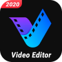 icon com.videocutter.videoeditorpro.videoeditor(Video Cutter e Merger:)