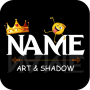 icon Name Art(Nome Art Maker - Design de sombra)