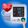 icon Blood Pressure Tracker App(App Monitor de Pressão Arterial)
