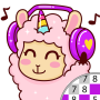 icon Kawaii Color by Number Pixel