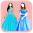 icon Women Princess Dress Suit(Mulheres vestido de princesa terno) 1.0.1