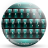 icon Keyboard Theme Dusk Green(Teclado Tema Anoitecer Verde) 100