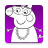 icon Peppo Pig Coloring Book(Livro de colorir Piglet) 1.0