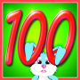 icon Count To 100(Contagem de matemática para 100 crianças)