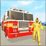 icon Firefighter Truck Driving Simulator(Jogo de condução de caminhão de bombeiro)
