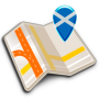 icon Map of Scotland offline (Mapa da Escócia off-line)