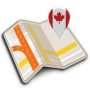 icon Map of Vancouver offline(Mapa de Vancouver offline)