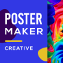 icon Poster Maker(cartazes: Flyer Maker)