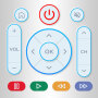 icon Universal Tv Remote(Universal TV Controle Remoto
)