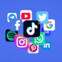 icon All Social Media(AppSolo: Todos os aplicativos de mídia social
)