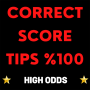 icon Correct Score Tips %100 (Dicas de pontuação correta %100
)