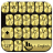 icon Theme x TouchPal Metallic Gold(Ouro metálico do tema do teclado) 9.0