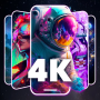 icon 4K Wallpaper(Fundo HD: Papel de parede 4k)
