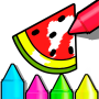 icon Live coloring(Coloring book! Jogo para crianças 2)