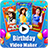icon com.visu.birthday.wishes.maker(Aniversário Video Maker com Song) 1.1