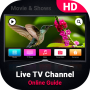 icon Live TV Channel Guide(Canais de TV ao vivo Guia online gratuito
)