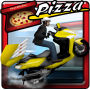 icon Pizza Bike Delivery Boy(Garoto de entrega de bicicleta de pizza)