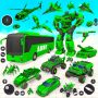 icon Army Bus Robot Car Games(Exército Ônibus Robô Transform Games)