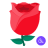 icon Valentine Red Heart Theme(Tema de coração vermelho dos namorados) 802.0.1001