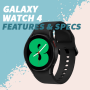 icon Galaxy Watch4 Features & Specs(Galaxy Watch4 Recursos e especificações)