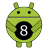 icon Android Magic Ball(Bola mágica do Android falante) 1.0.8