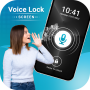icon Voice Screen Lock(tela de voz ao vivo: Bloqueio de voz
)