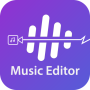 icon Music Editor(Editor de música, Modificador de voz
)