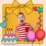 icon Birthday Photo Frame Maker(Birthday Card Maker - Molduras de Feliz Aniversário
)