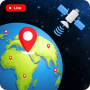 icon Earth Map Satellite Live (Earth Map Satélite Live)