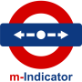 icon mIndicator(m-Indicator gratuito e bilíngue: Mumbai Local)