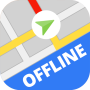 icon Offline Maps & Navigation (Mapas off-line e navegação)