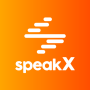 icon speakX: Learn to Speak English (speakX: Aprenda a falar inglês)