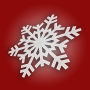 icon Snowflake 3D(Floco De Neve 3D Live Wallpaper)