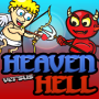 icon Heaven versus Hell (Céu versus inferno)