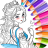 icon Princess Color(Jogo de princesas Fantasia para colorir) 1.16.2.2