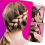 icon Hairstyles step by step(Penteados passo a passo
)