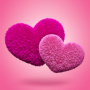 icon Fluffy Hearts Live Wallpaper(Corações fofos live wallpaper)
