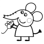icon Draw Peppa Pig(Como desenhar Peppo Piglet
)