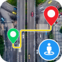 icon GPS Navigation-Street View Map (Levantamento de terreno e navegação GPS - Mapa de visualização de ruas)