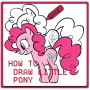 icon How to draw cute little pony (Como desenhar um pônei fofo)